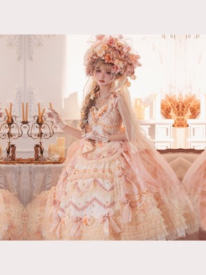 Sapphire Hime Lolita Style Dress JSK (CF19)